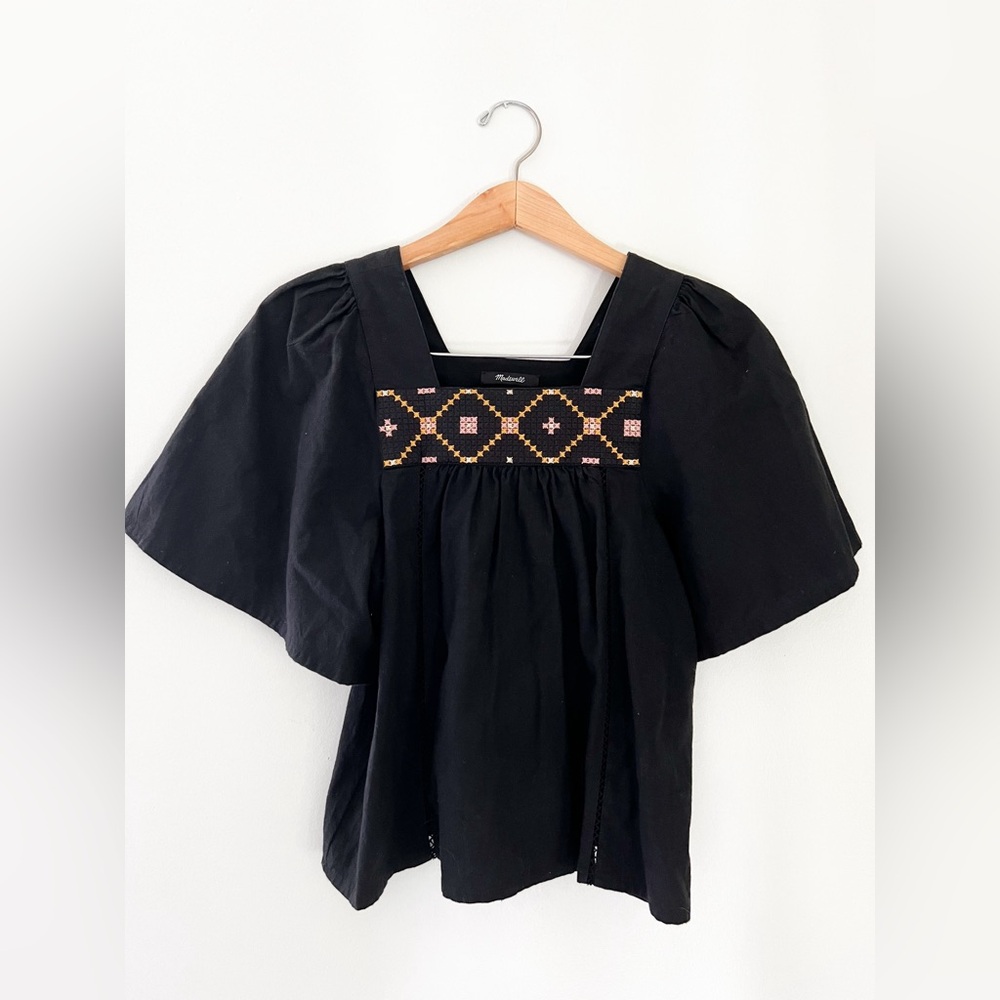Madewell Square Neck Blouse